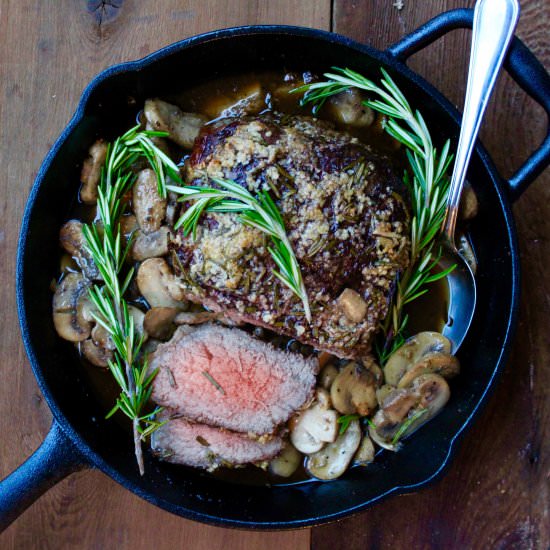Rosemary and Garlic Roast Beef