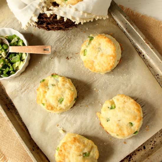Cheesy Jalapeno Biscuits
