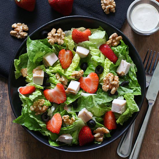 Strawberry Walnut Salad