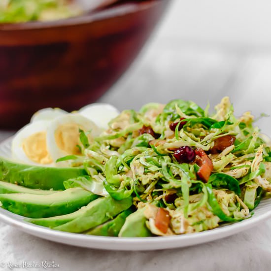 Shaved Brussels Sprouts Salad