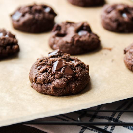 Paleo Double Chocolate Cookies