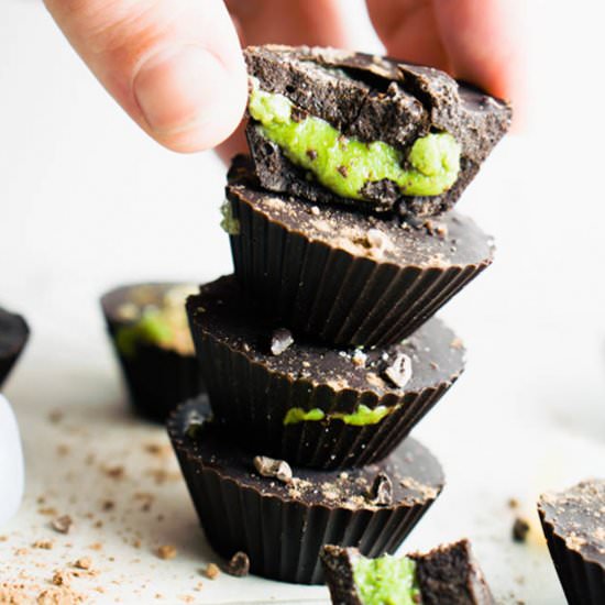 pumpkin seed butter chocolate cups