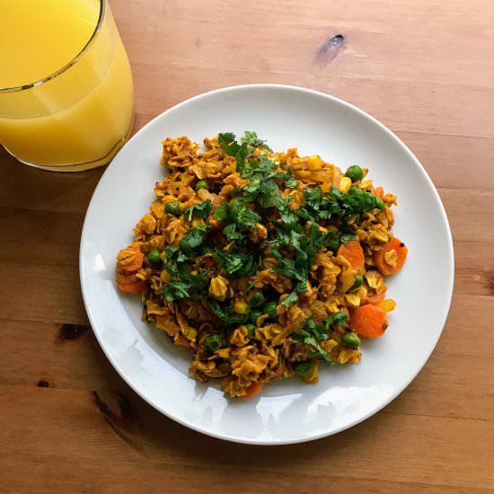 Vegan Savoury Oats