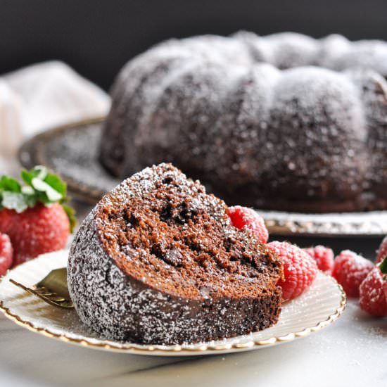 Easy Triple Chocolate Cake