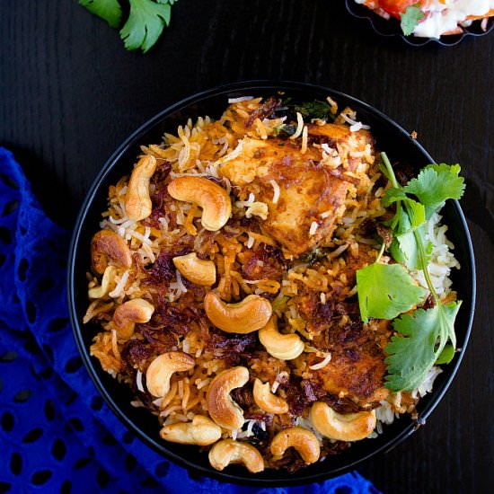 Butter Chicken Biryani