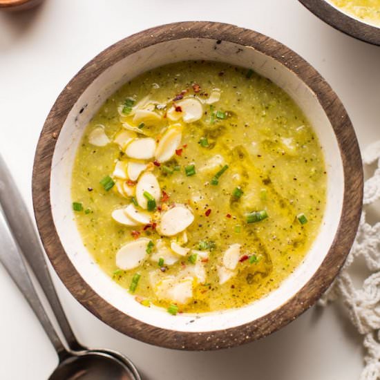 Broccoli Leek Soup