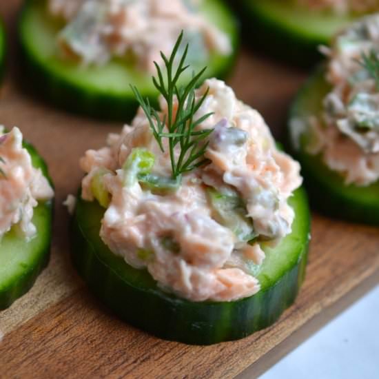 Poached Salmon Spread