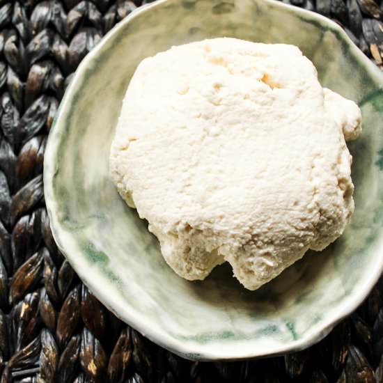 Ricotta Made In A Pressure Cooker