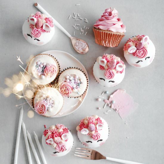 Unicorn cupcakes