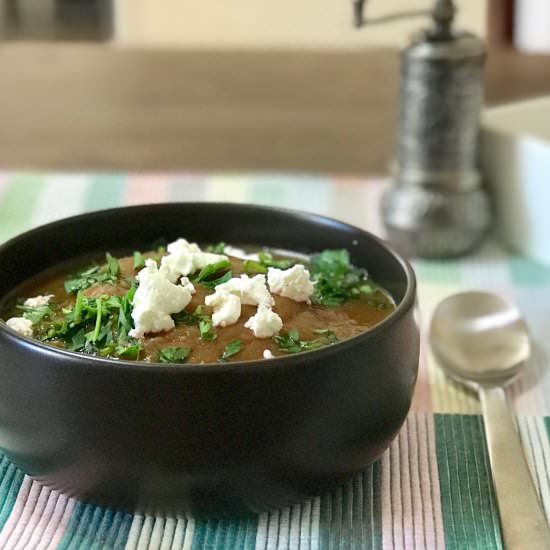 Instant Pot Butternut Squash Soup