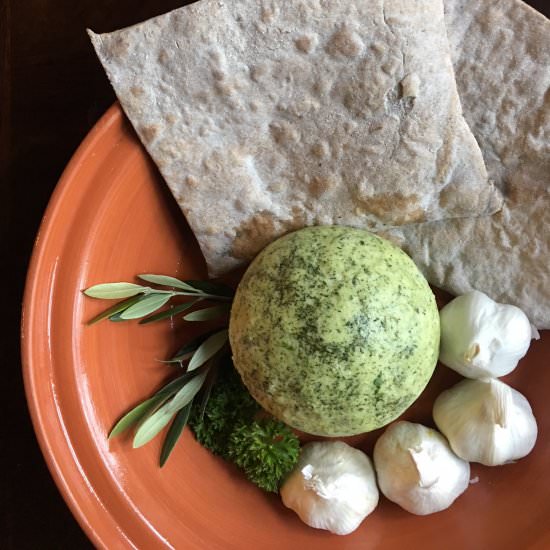 Symilus’ Aged Goat Cheese Moretum