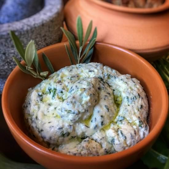 Fresh Cheese and Herb Moretum