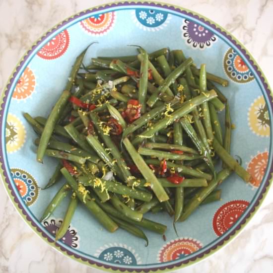 Spicy French Beans with Chilli