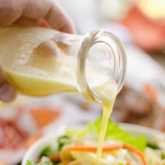 Light Orange Ginger Vinaigrette