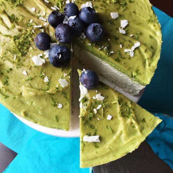 Low-Carb Lime Cheesecake