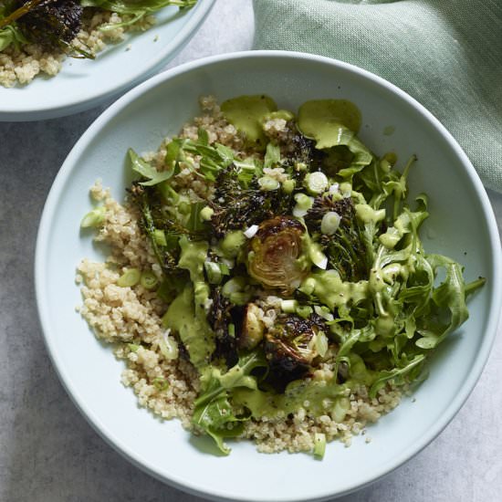 Green Goddess Quinoa Bowls