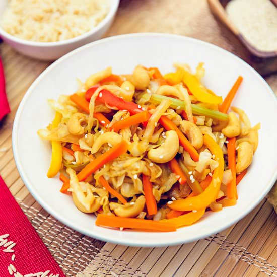 Cashew Cabbage