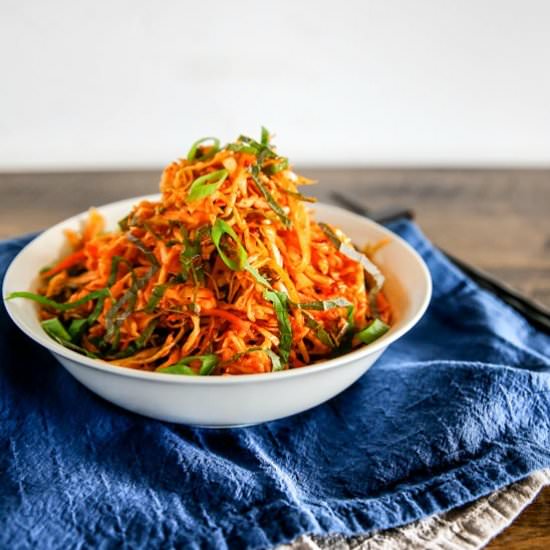 Spicy Korean Coleslaw
