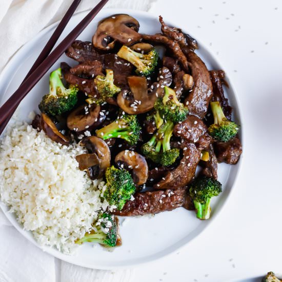 Beef and Broccoli Stir Fry