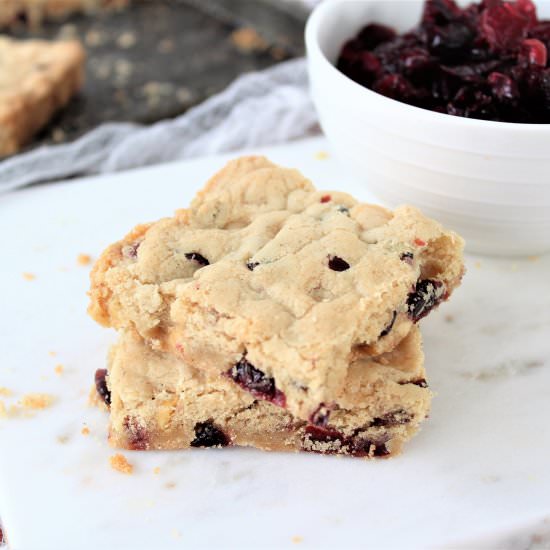 Gluten Free Cranberry White Chocola