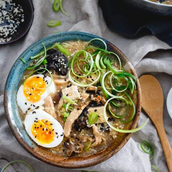 Hot and Sour Egg Drop Soup