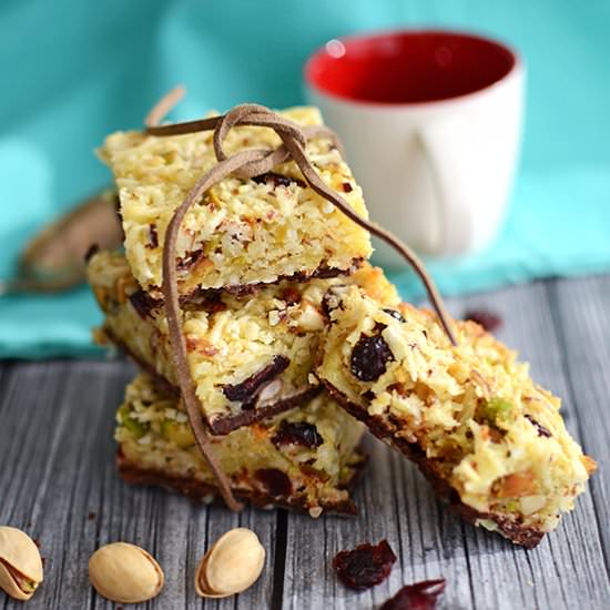 Coconut Cranberry Bars