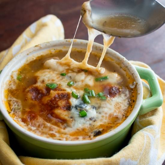 Beef Vegetable Mushroom Onion Soup