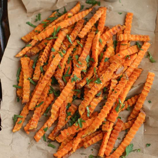 Oven Roasted Sweet Potato Fries