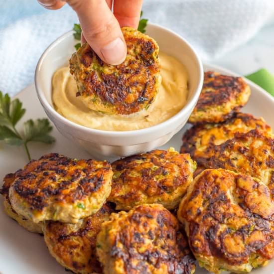 Spicy chicken patties