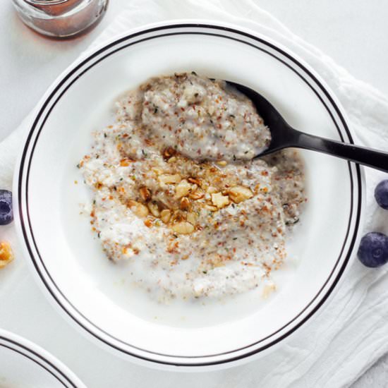 Maple Walnut NOatmeal (Oat Free)
