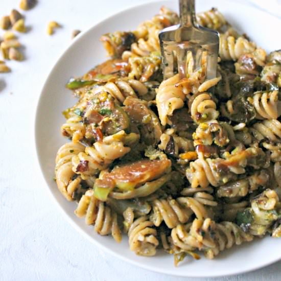 Pistachio Pesto Brussels Sprout