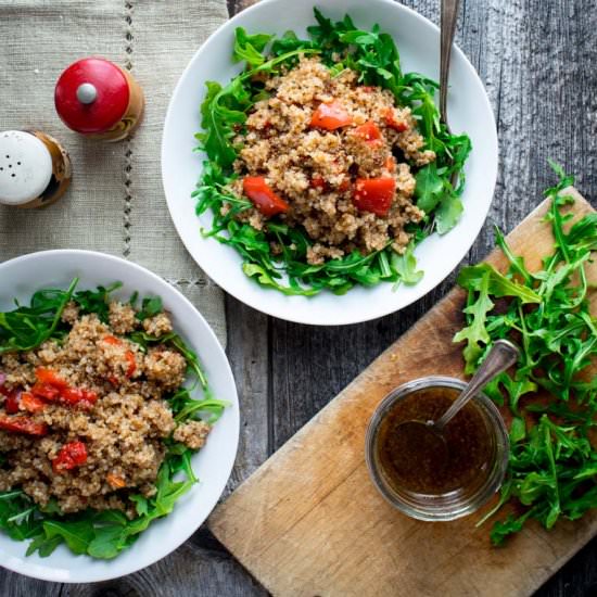 Quinoa and Arugula Salad