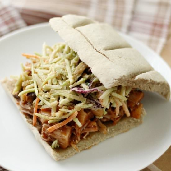 Pulled BBQ Jackfruit Sandwiches