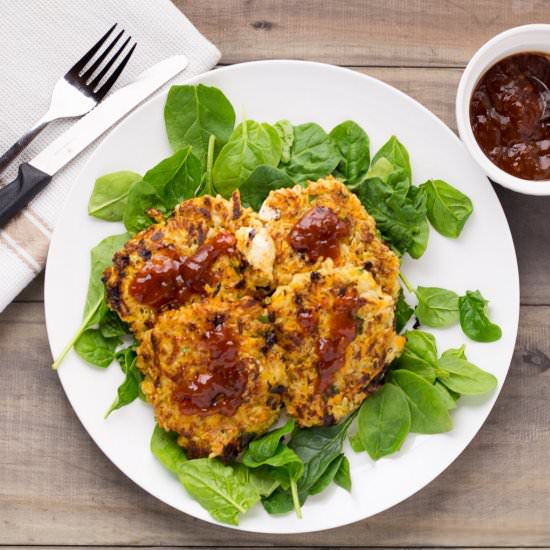 Sweet Potato & Brown Rice Patties