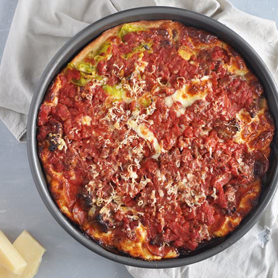 The Best Chicago Deep Dish Pizza