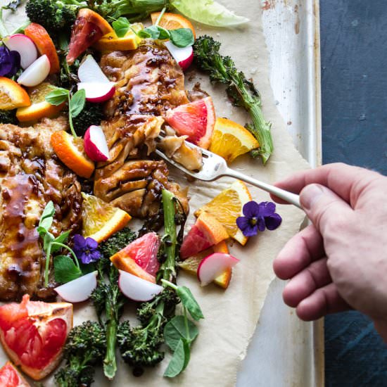 Sheet Pan Cod