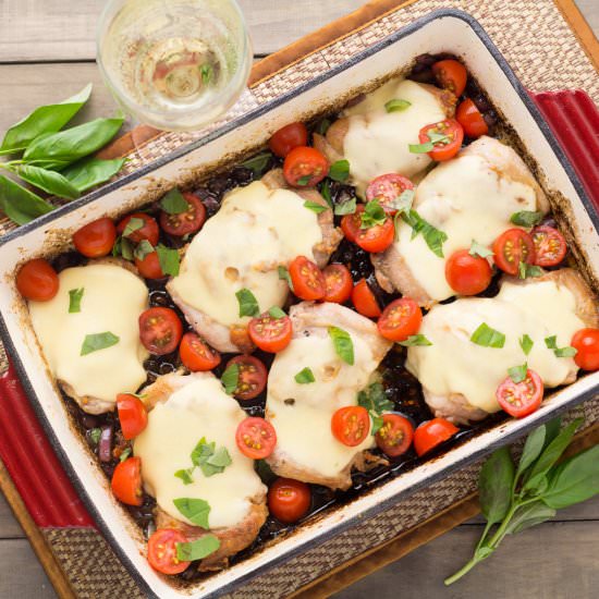Balsamic Caprese Chicken