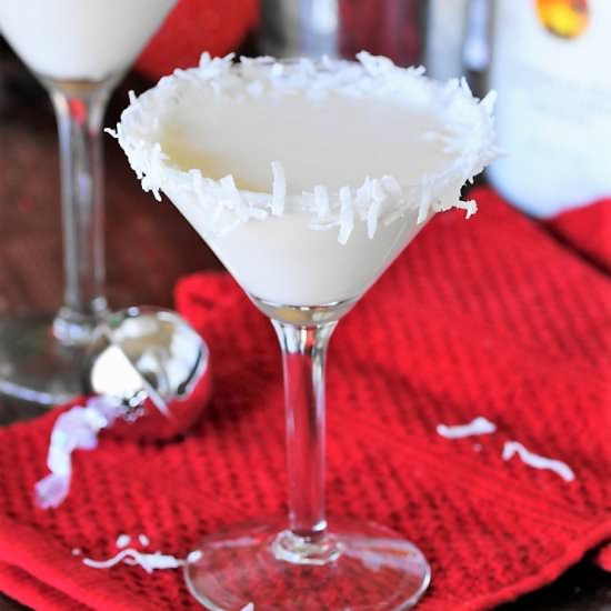 Coconut Snowball Cocktail