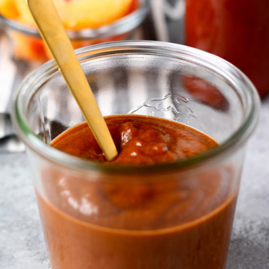 Whole30 Chipotle Peach BBQ Sauce