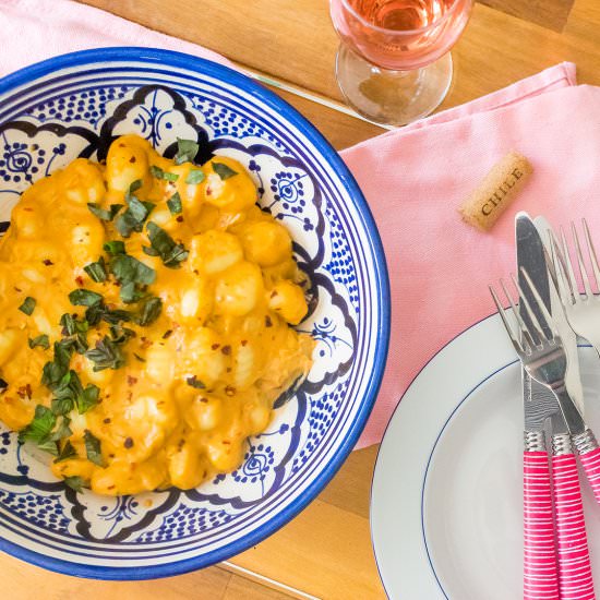 Gnocchi with Gorgonzola Sauce