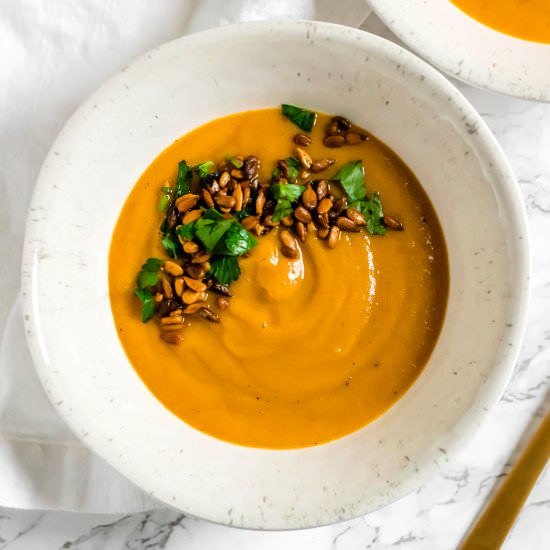 Sweet Potato and Zucchini Soup