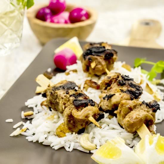 Grilled Chicken Skewers
