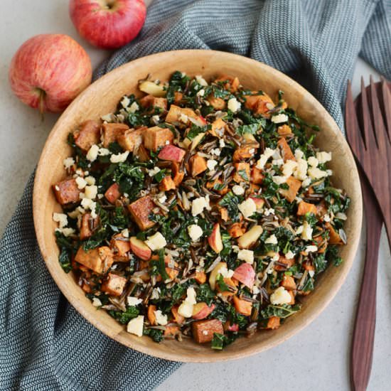 Wild Rice Bowls with Sweet Potato