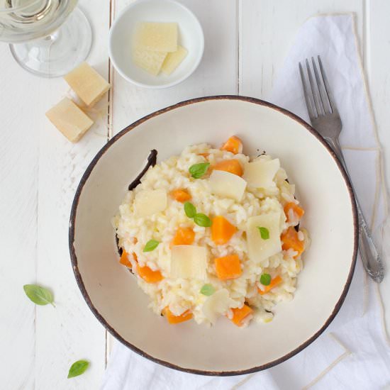Pumpkin Risotto with Mascarpone