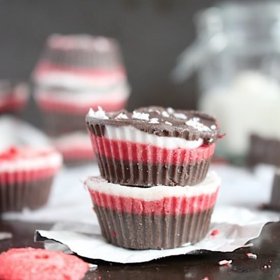 3 ingredient Choc-Berry Fudge Bites