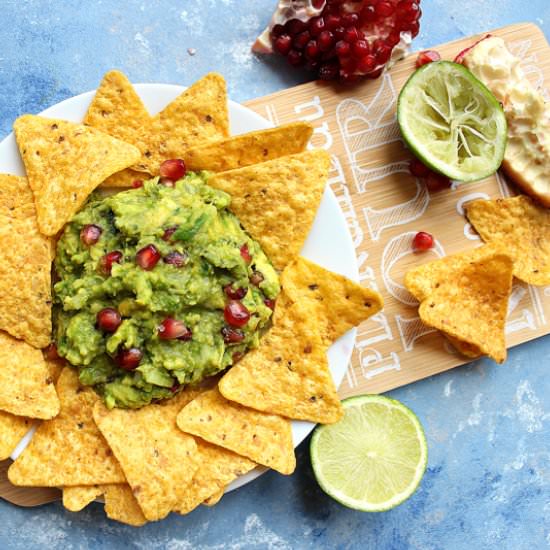Wintery guacamole