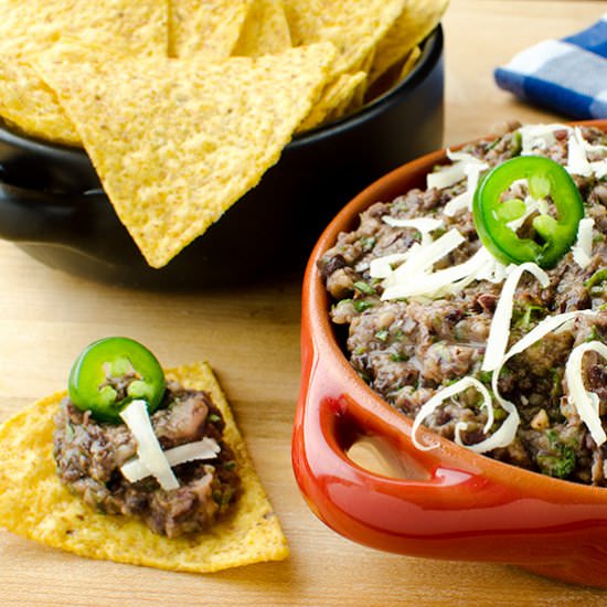 Jalapeño Black Bean Dip