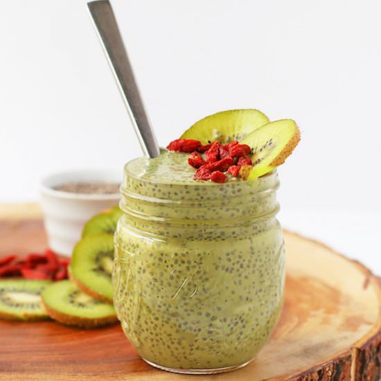Matcha Chia Pudding
