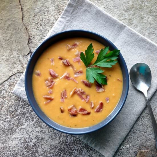 Roasted Sweet Potato Soup