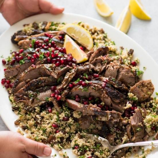 SLOW COOKED LAMB SHAWARMA